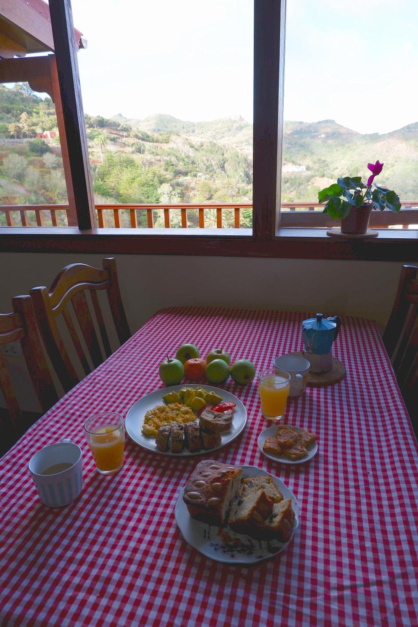 Complejo Rural Pajar De Bento Daire Agulo Dış mekan fotoğraf